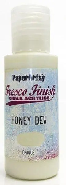 Fresco Finish Acrylic Paint - Honey Dew 1