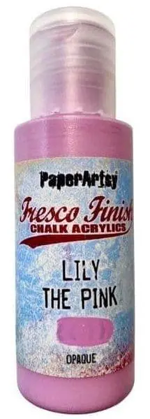 Fresco Finish Acrylic Paint - Lily The Pink 1