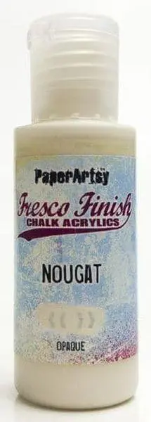 Fresco Finish Acrylic Paint - Nougat 1