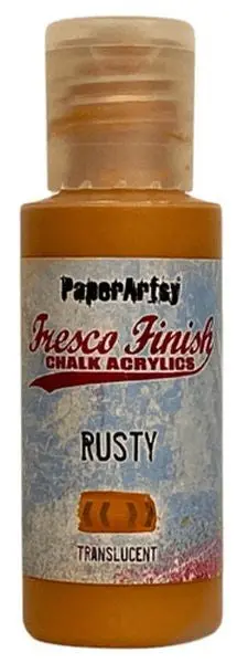 Fresco Finish Acrylic Paint - Rusty 1
