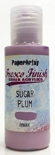 Fresco Finish Acrylic Paint - Sugar Plum 1