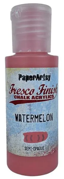 Fresco Finish Acrylic Paint - Watermelon 1