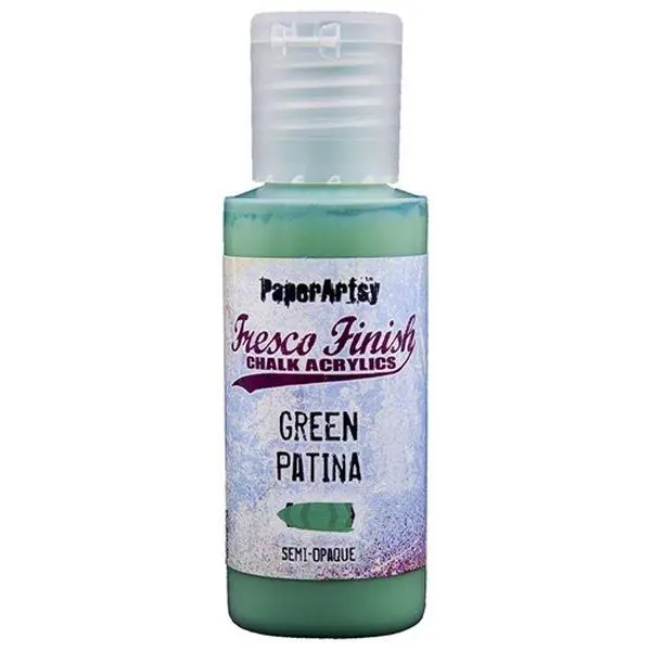 Fresco Finish - Green Patina 1