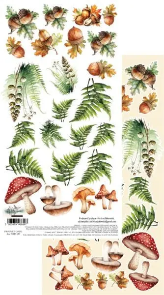 Friends Of The Forest - 6X12 Extras Paper - Plants 1