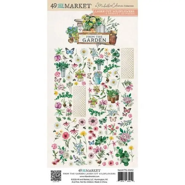 From The Garden - Laser Cut Wildflowers 1