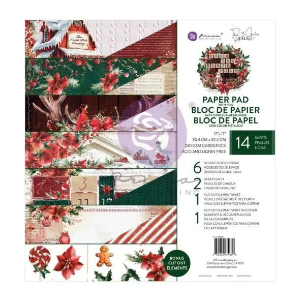 From The North Pole - 12X12 Paper Pad 1