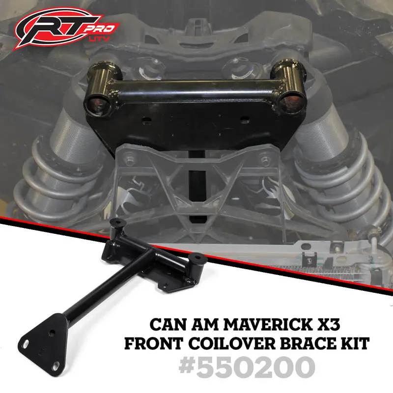 Front Coilover Brace Kit | Canam Maverick X3 1