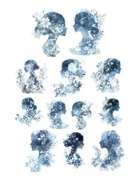 Frosty Faces - Ephemera 1