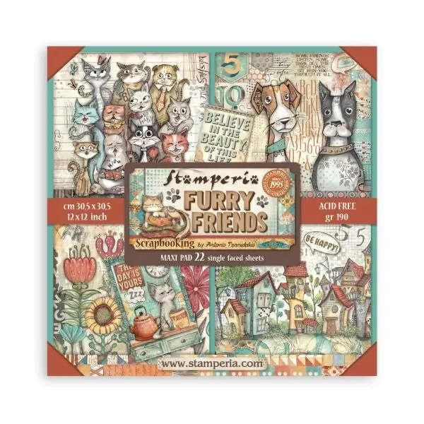 Furry Friends - 12X12 Collection Pack - Maxi 1