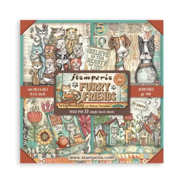 Furry Friends - 8X8 Collection Pack - Maxi 1