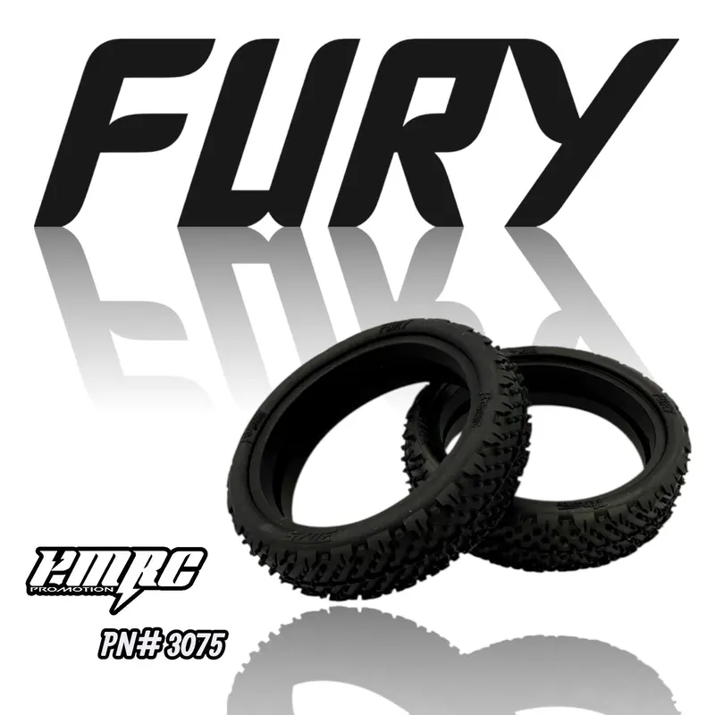 Fury Lp 2Wd Slim Front Carpet Tire 1