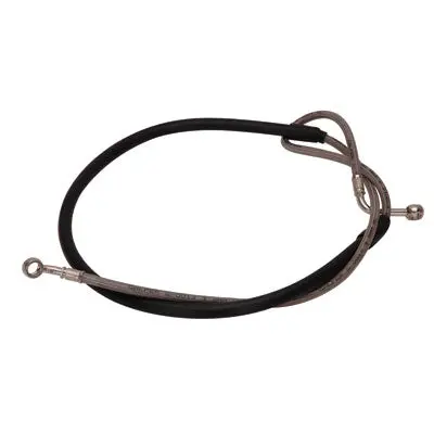 Galfer Front Utv Steel Braided Brake Line Standard Length Clear/Silver 1
