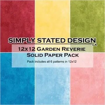 Garden Reverie - 12X12 Collection Pack - Solids 1