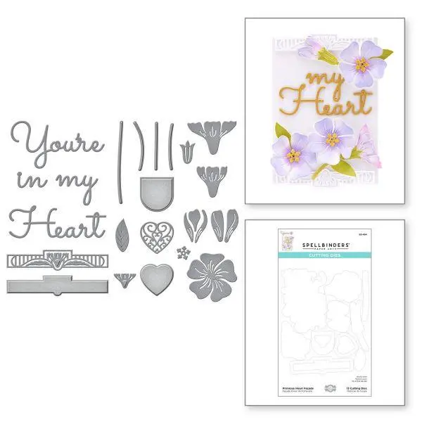 Garden Shutters Collection - Primrose Heart Facade 1