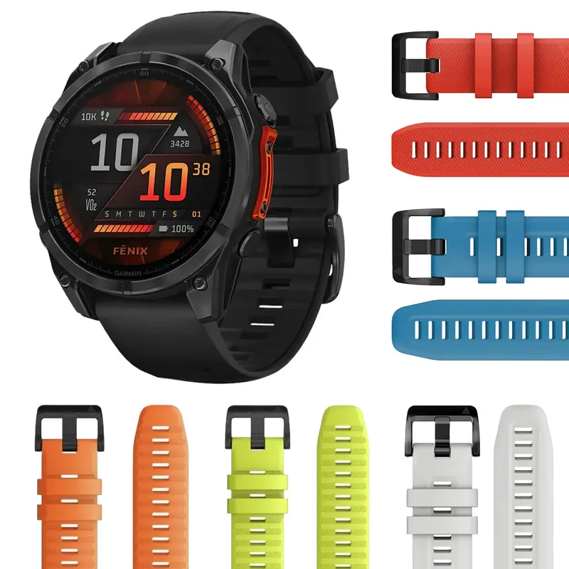 Garmin Fenix 8 Amoled Edition Gray/Black Band Amoled Display 1