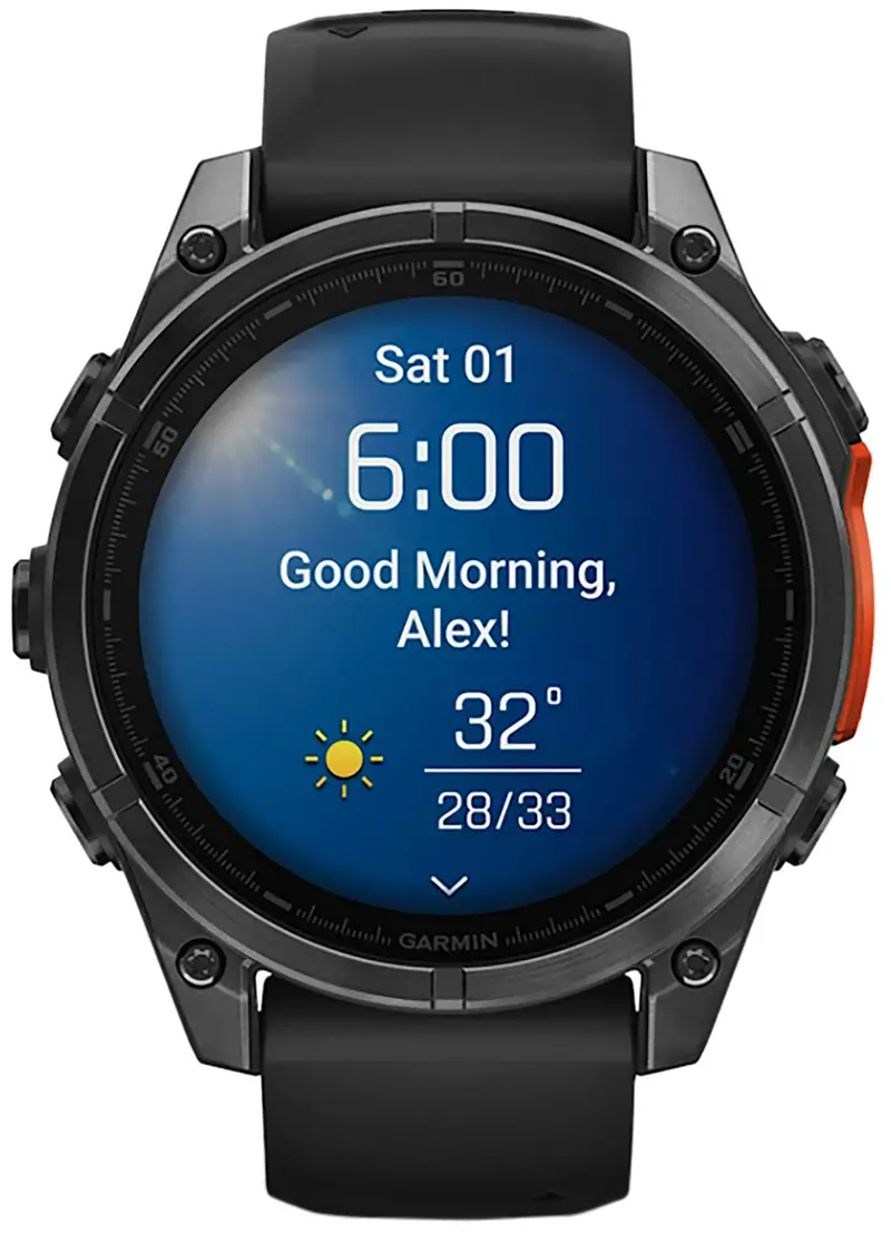 Garmin Fenix 8 Amoled Edition Gray/Black Band Amoled Display 3
