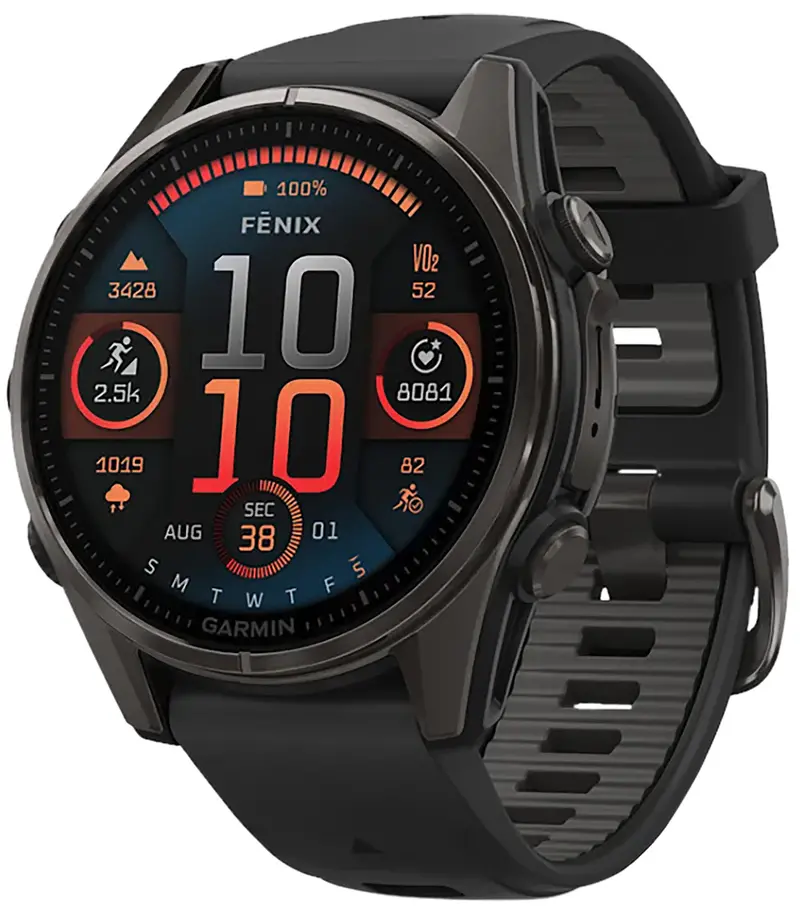 Garmin Fenix 8 Amoled Edition Gray/Titanium Band Amoled Display 1