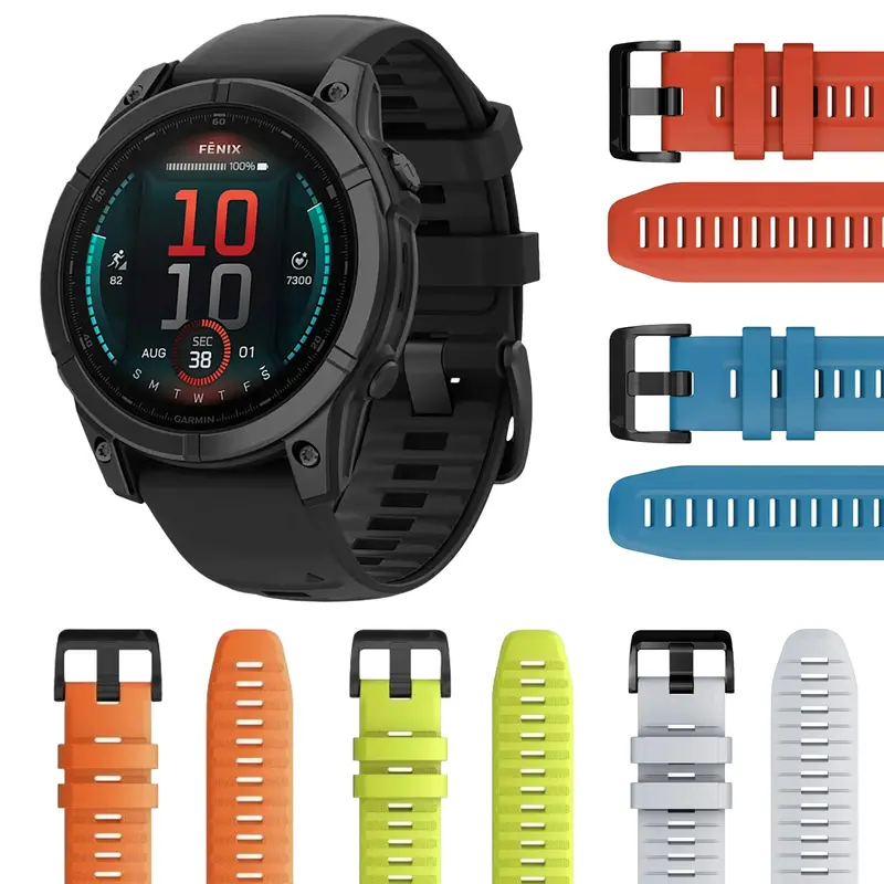Garmin Fenix E Amoled Edition Gray/Black Band Amoled Display 1