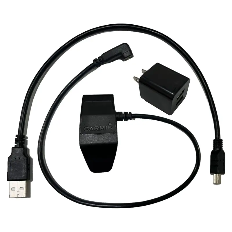 Garmin Full Size Tt15 Collar Charging Bundle (Clip/Cable/Wall Plug) 1