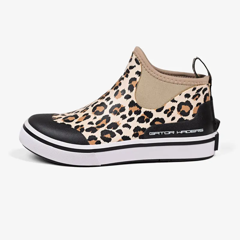 Gator Waders Camp Boots | Womens - Leopard/Black 1