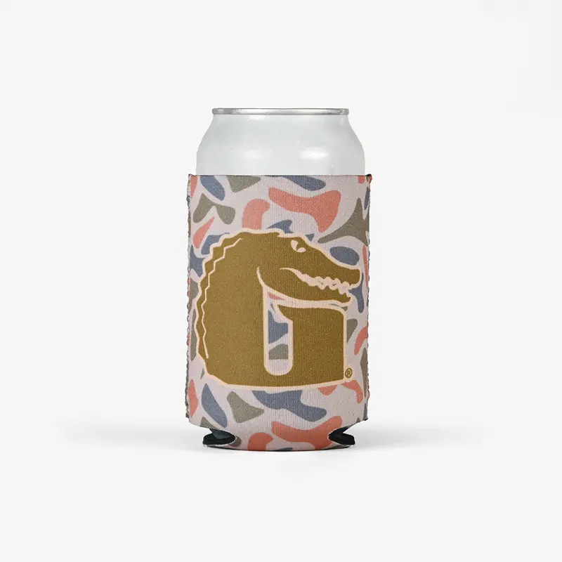 Gator Waders Koozie | Old School Camo 1