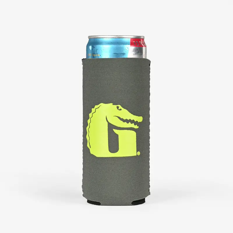 Gator Waders Slim Koozie | Charcoal 1