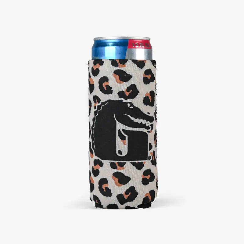 Gator Waders Slim Koozie | Leopard 1