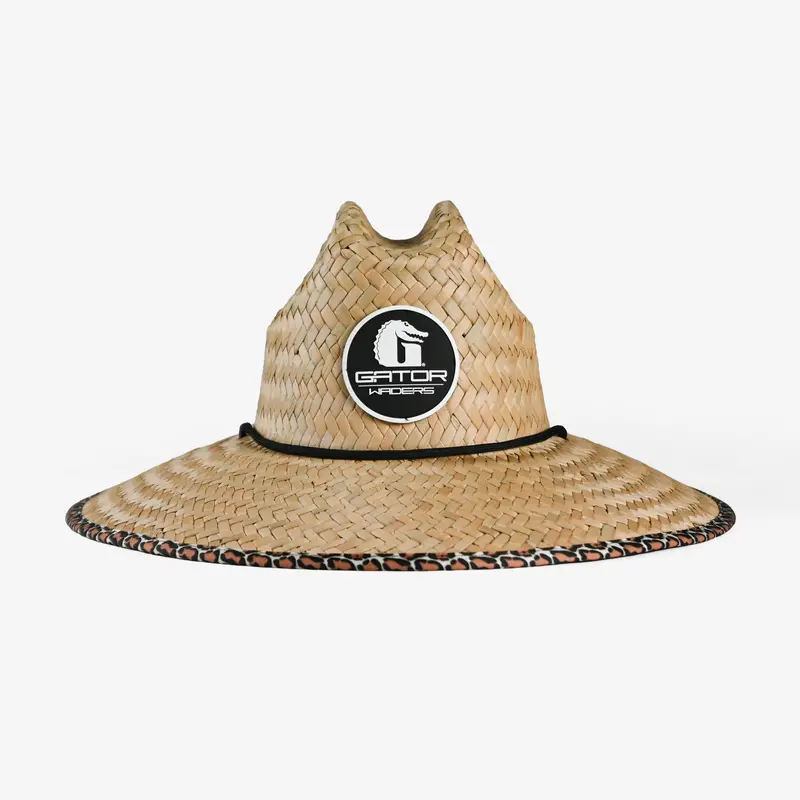 Gator Waders Straw Hat | Leopard 1