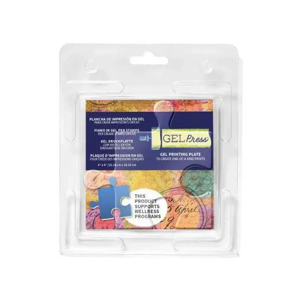 Gel Plate - Puzzle Piece - 4X4 1