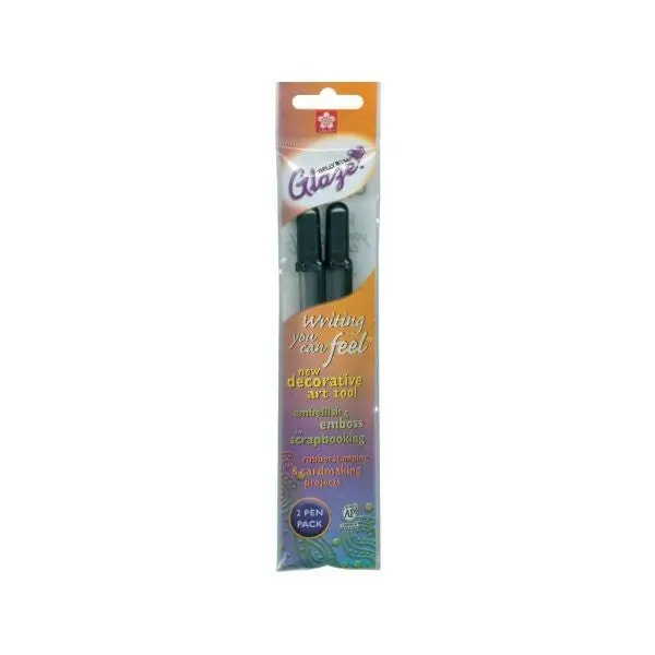 Gelly Roll Glaze Bold Point Pen - Black 1