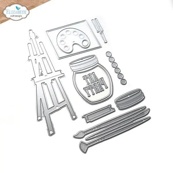 Get Crafty Planner Essential Collection - Art Party - Dies 1