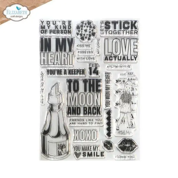 Get Crafty Planner Essential Collection - Let's Stick Together - Clear Stamps 1