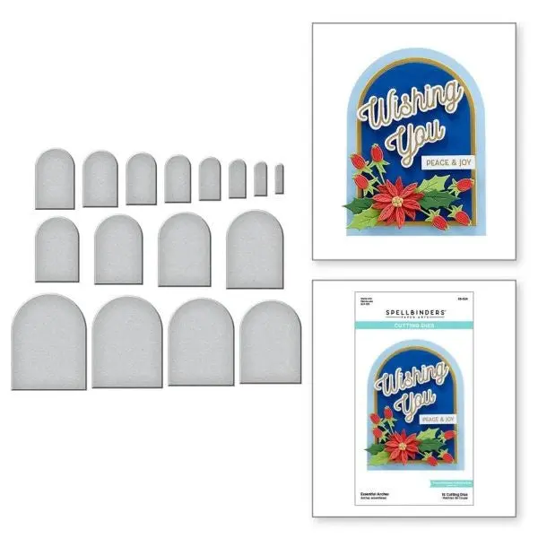 Glimmer Greetings Collection - Essential Arches Dies 1