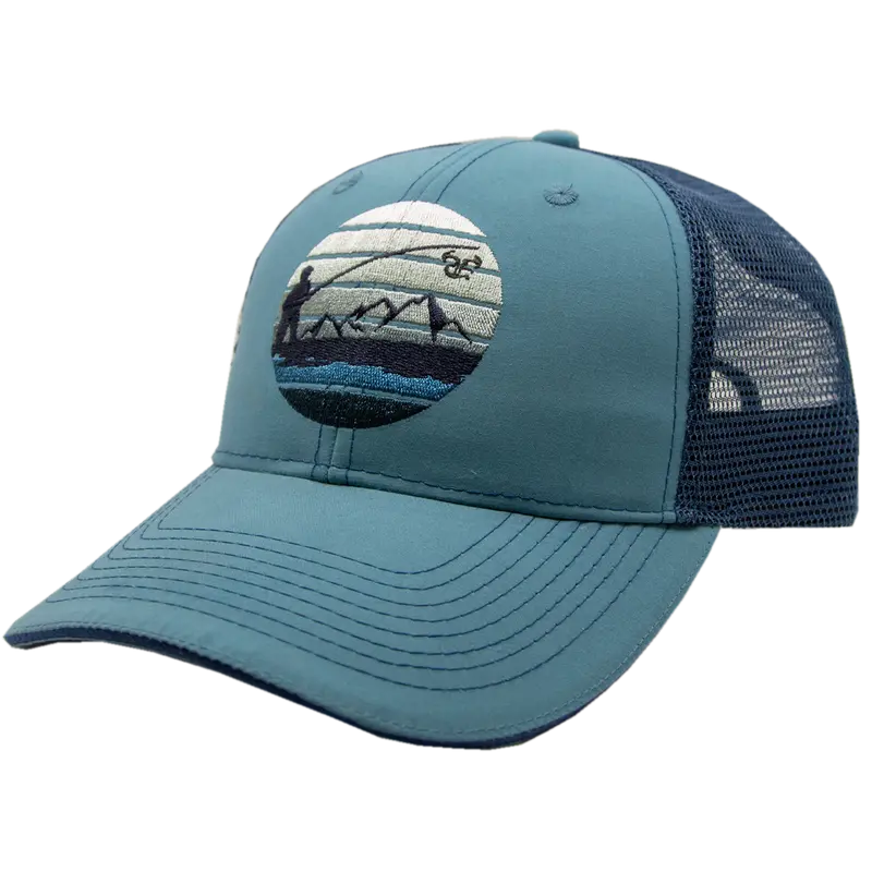 Gradient Fishing Patch Cap 1
