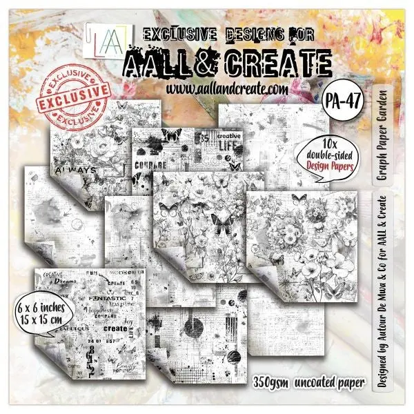 Graph Paper Garden - 6X6 Design Paper 1