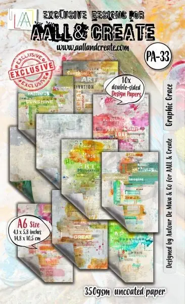 Graphic Grace - A6 Design Paper 1