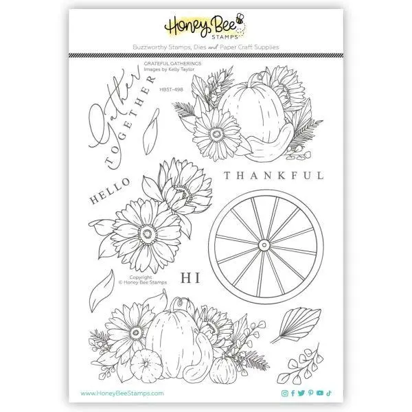 Grateful Gatherings - Clear Stamps 1