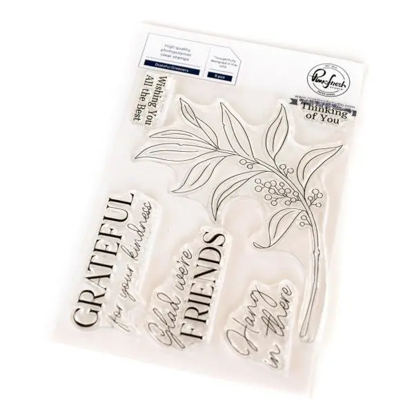 Grateful Greenery - Clear Stamps 1