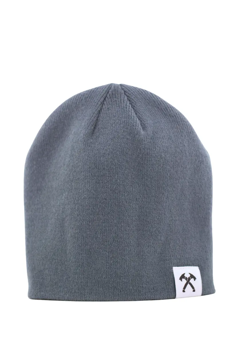 Gray Crossed Hawks Beanie 1
