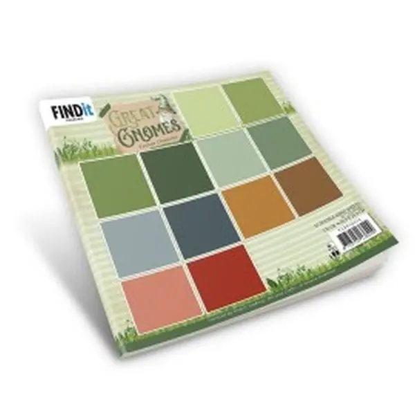 Great Gnomes - 6X6 Paper Pad - Solid Colours 1