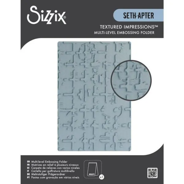 Grid Graph - Multi-Level Embossing Folder 1