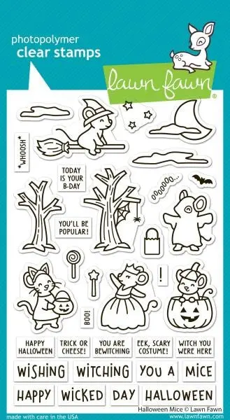 Halloween Mice - Clear Stamps 1