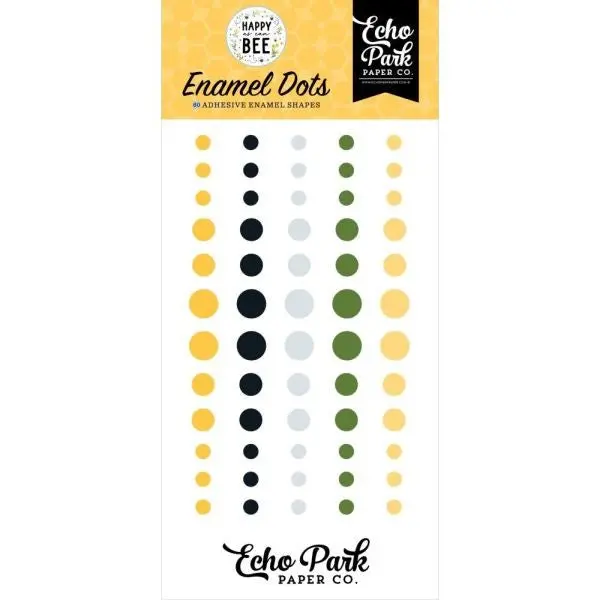 Happy As Can Bee - Enamel Dots 1