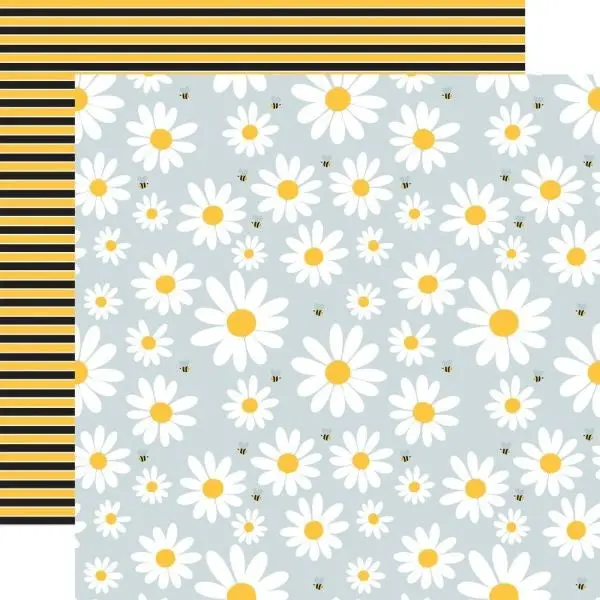 Happy As Can Bee - Lovely Bee Daisies 1