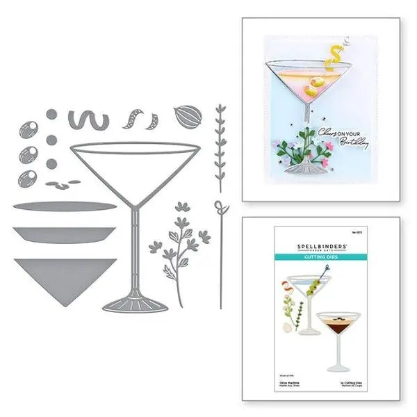 Happy Hour Collection - Olive Martinis Dies 1