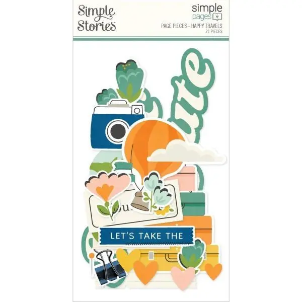 Happy Travels - Simple Pages Page Pieces 1