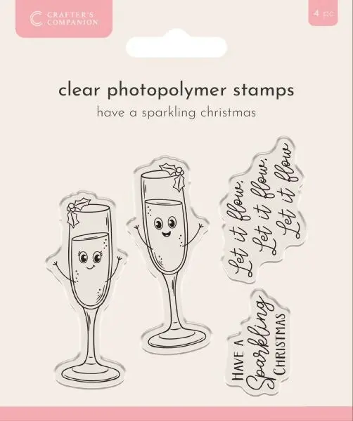 Have A Sparkling Christmas - Clear Stamps 1