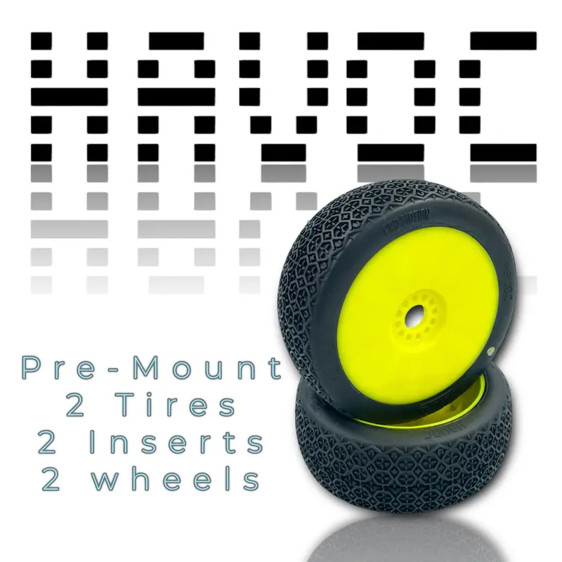 Havoc 8Th Scale Buggy Pre-Mount Yellow 1