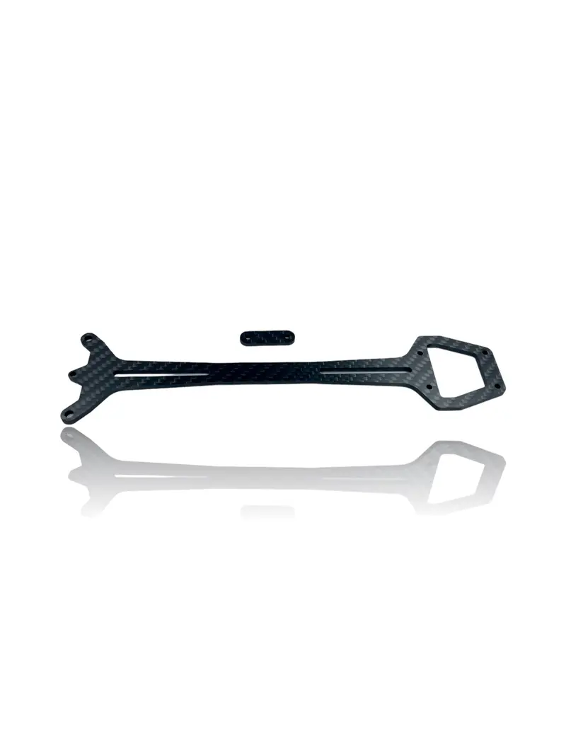 Hb Racing E8t Evo 3 Top Deck Chassis Brace (Flex) 1