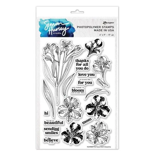 Heartfelt Blooms - Clear Stamps 1